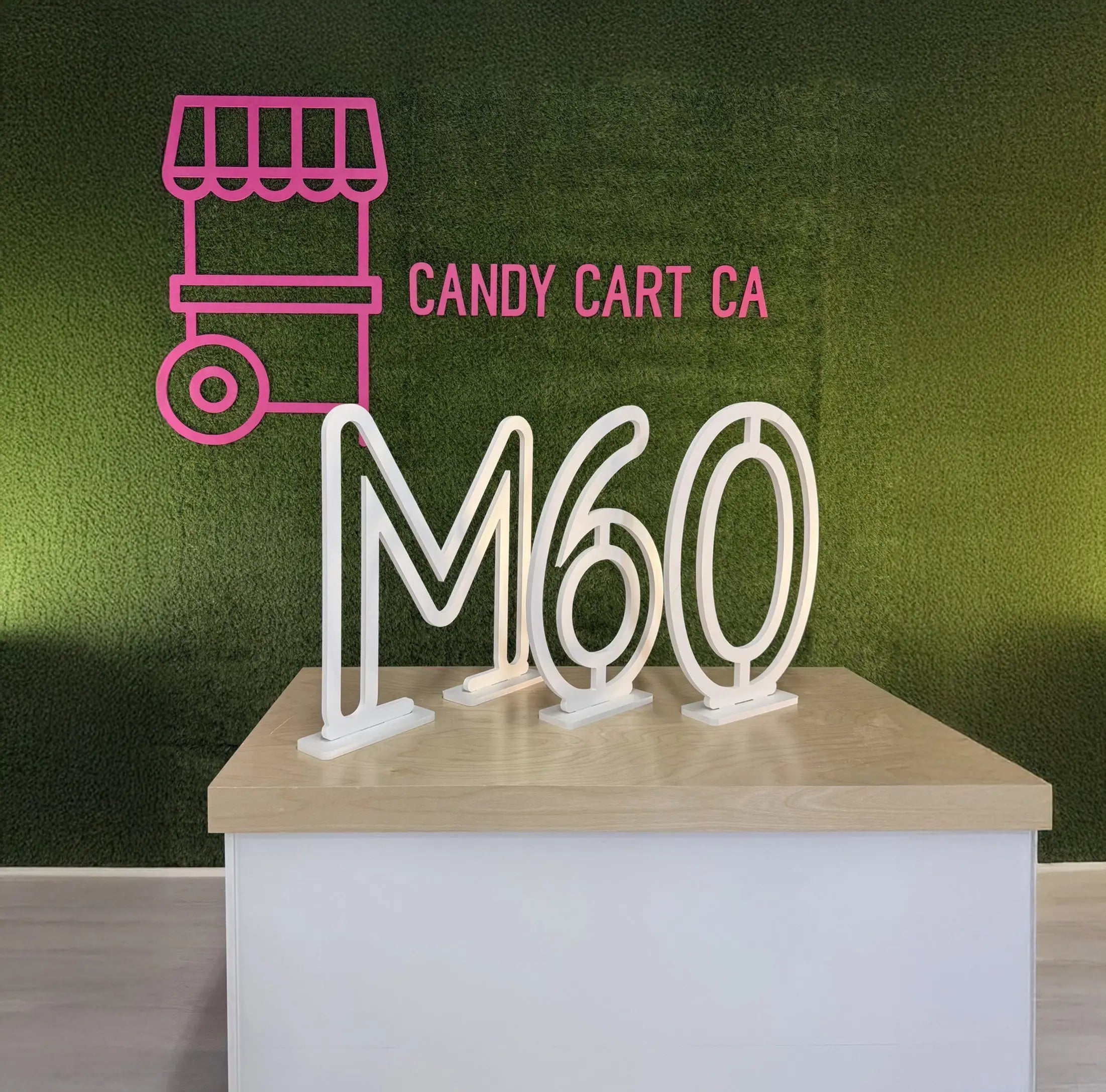 White Letters & Numbers – Customized, Modern & Stylish
