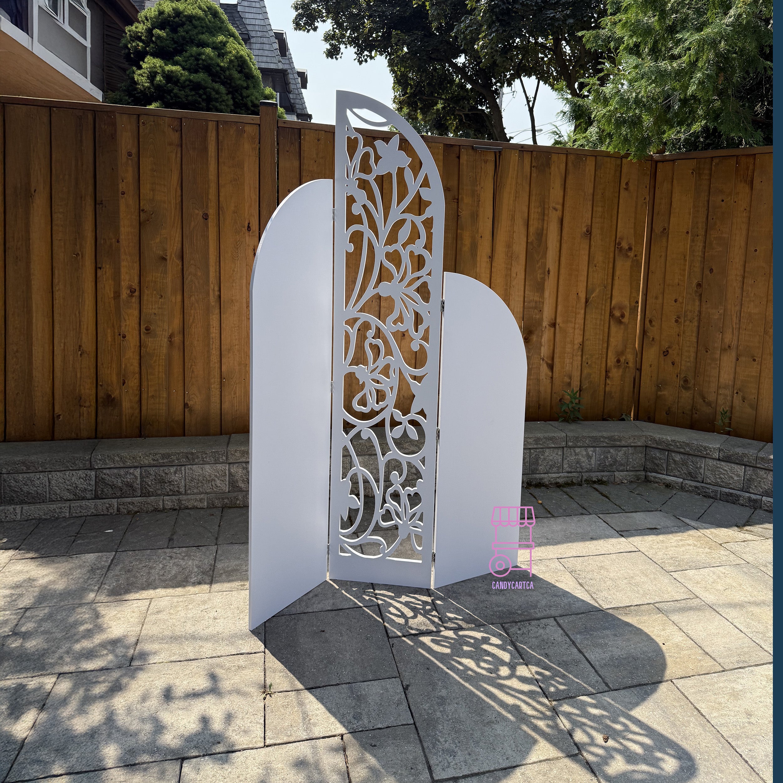 Hinged Foldable Modern Backdrop