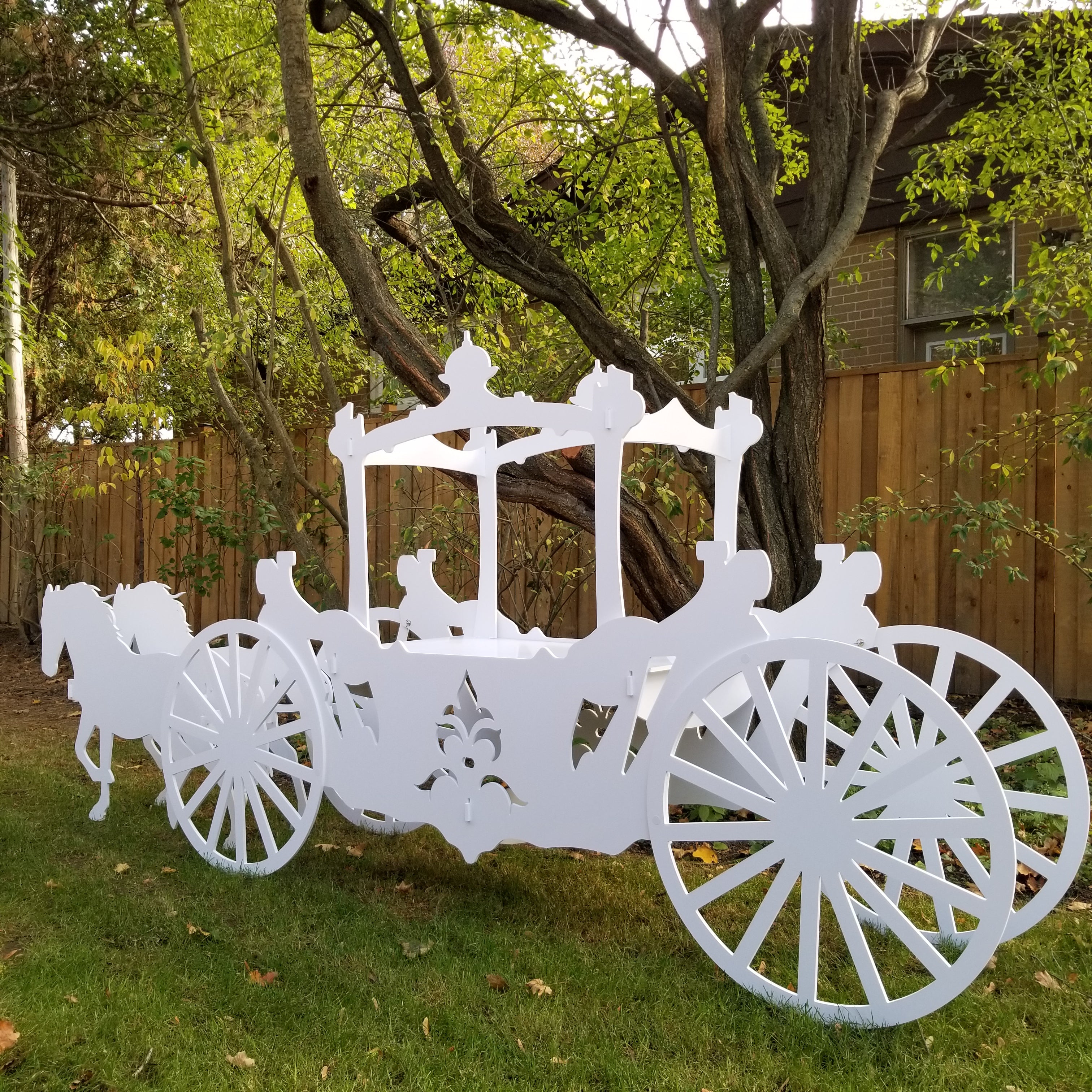 Rendez chaque fête magique avec un carrosse de conte de fées !