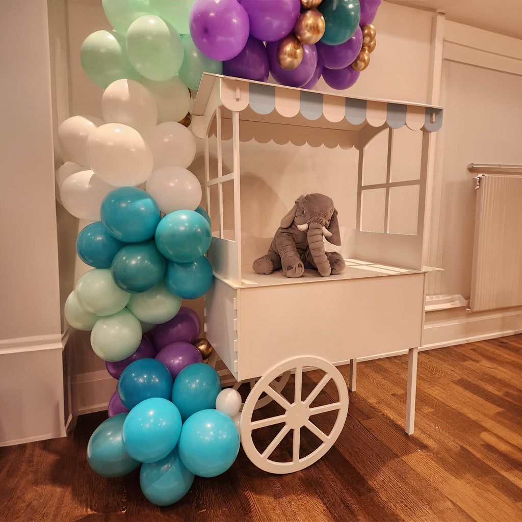 Party Decoration Cart, candy cart for sale, vendor cart, Event Planning Candy Cart, Birthday Decorations, Collapsible Wedding Sweet Candy Cart, Candy Cart On Wheels for sale, Simple column Candy Cart