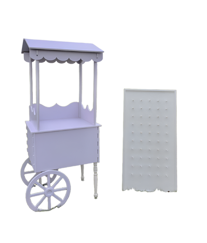 Small candy bar wagon, stunning at your party decoration!