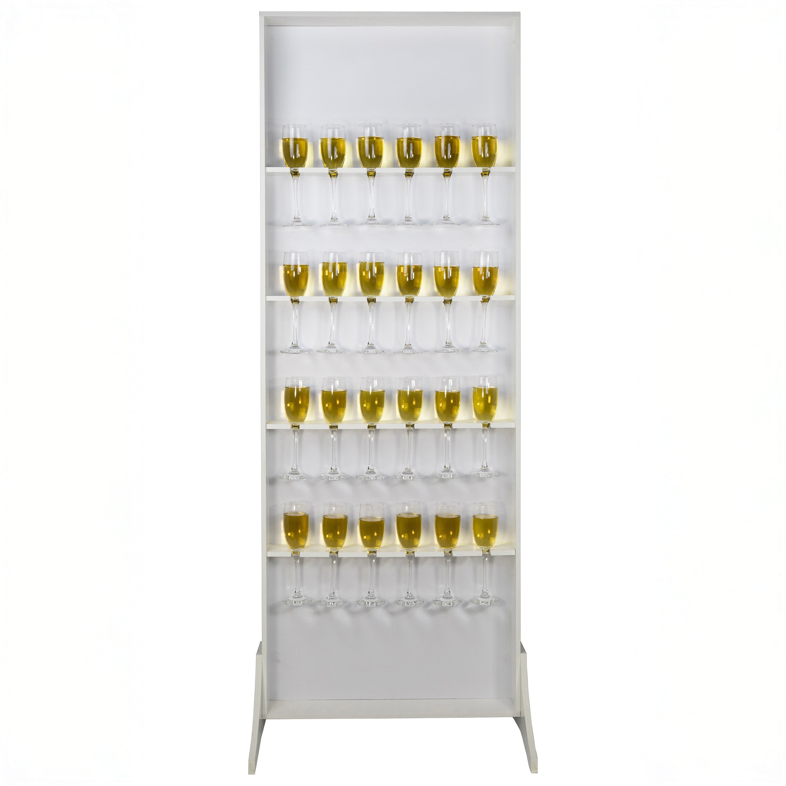 Champagne Wall (24 glasses/flutes)