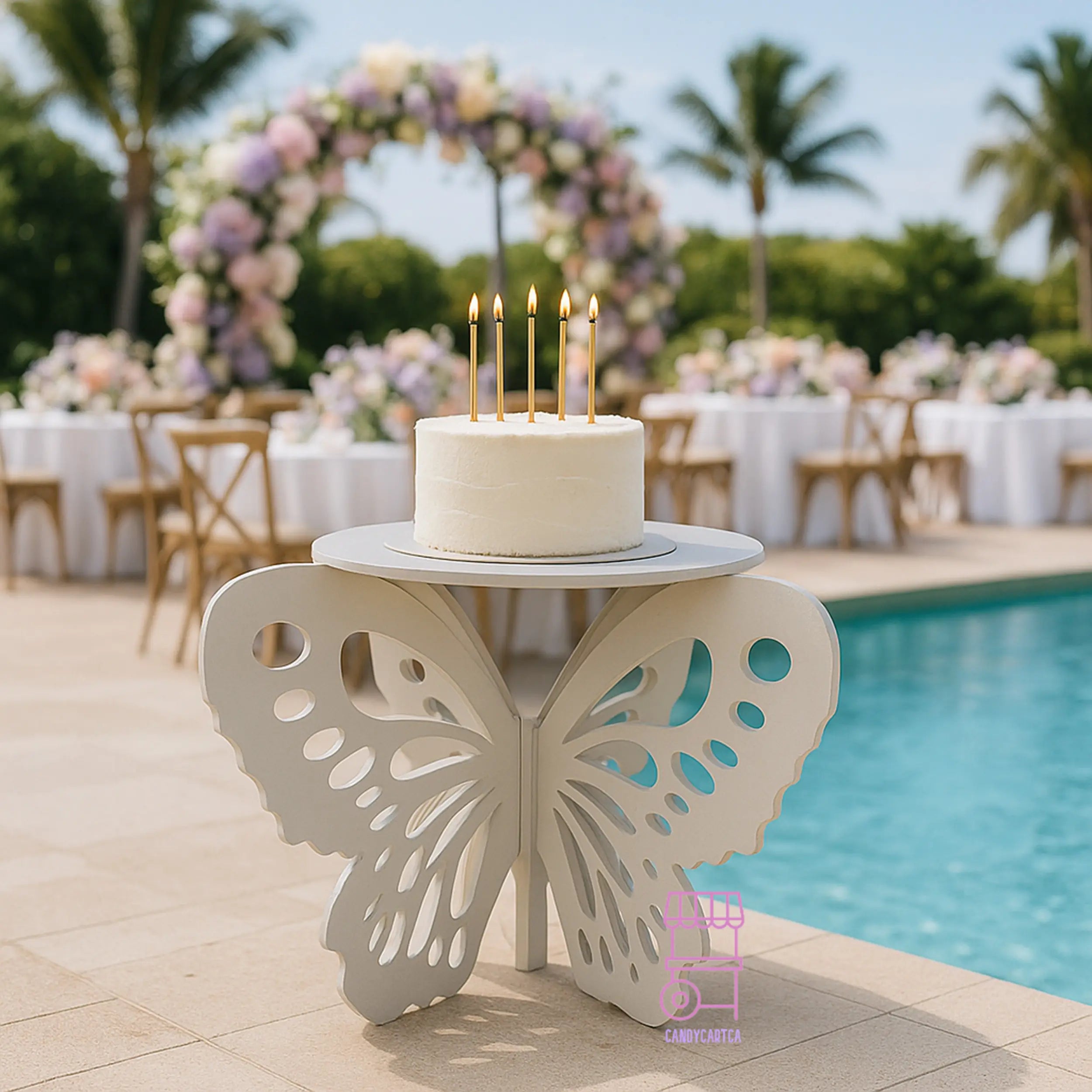 Butterfly Table Cake Stand