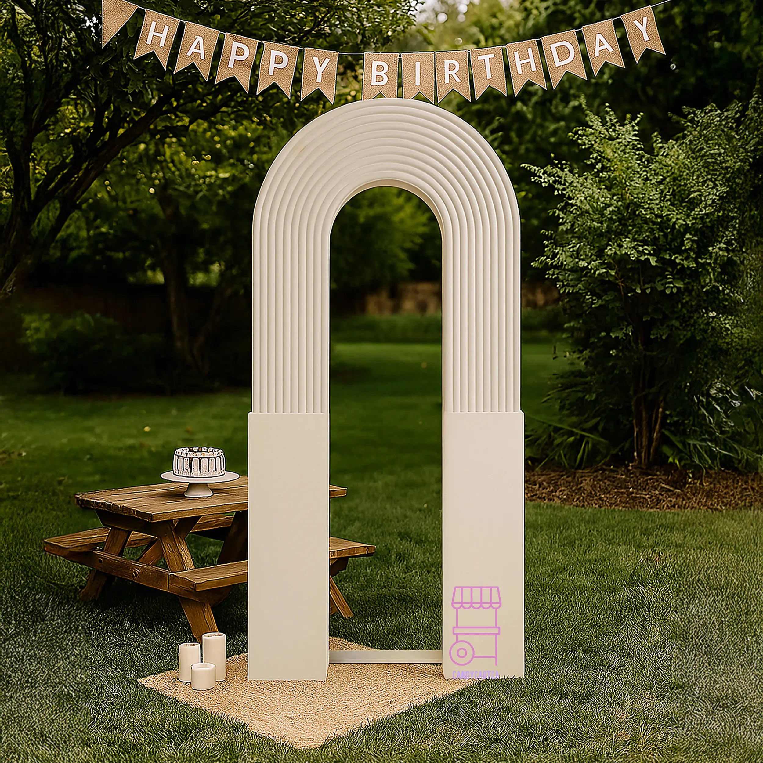 Open Ripple Backdrop