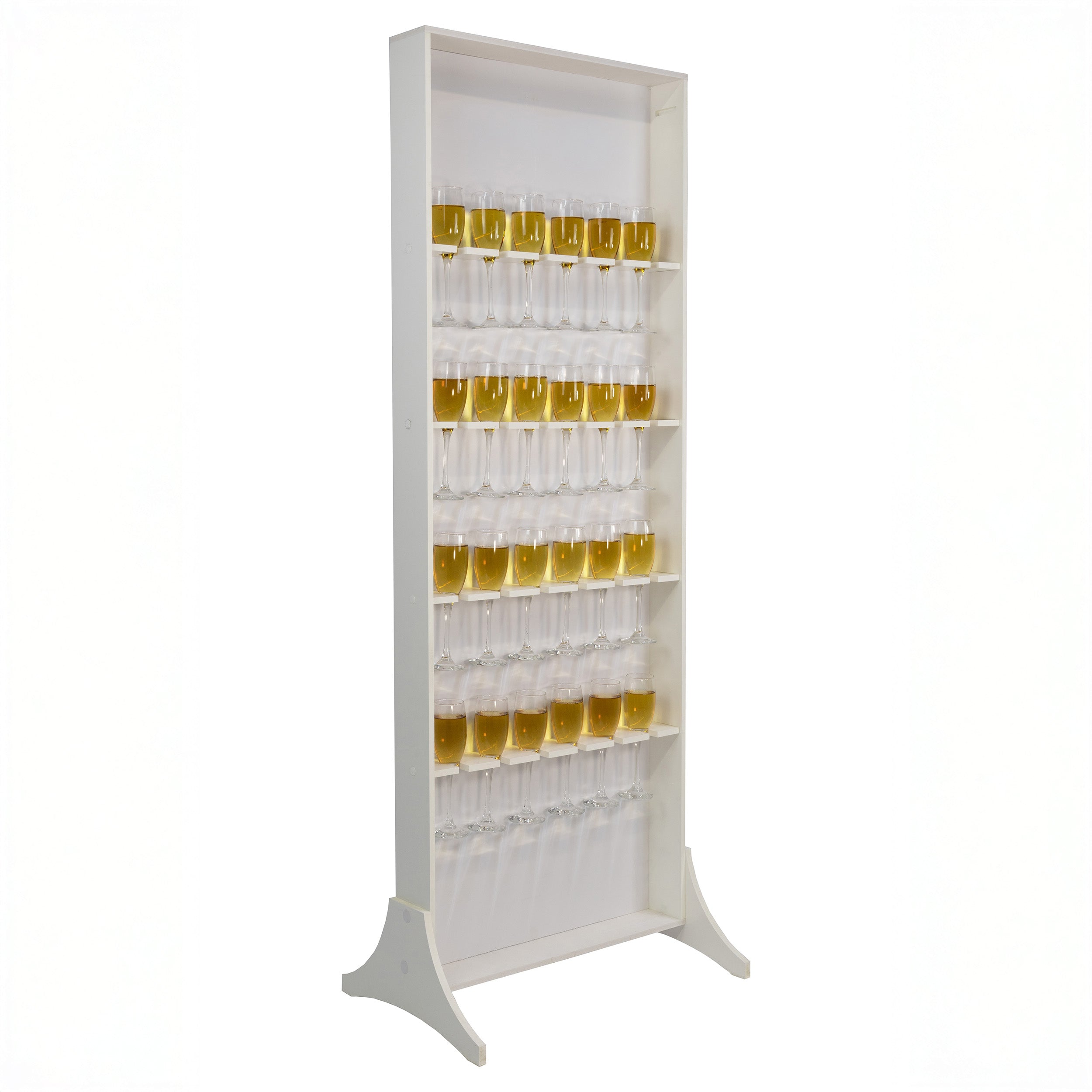 Champagne Wall (24 glasses/flutes)