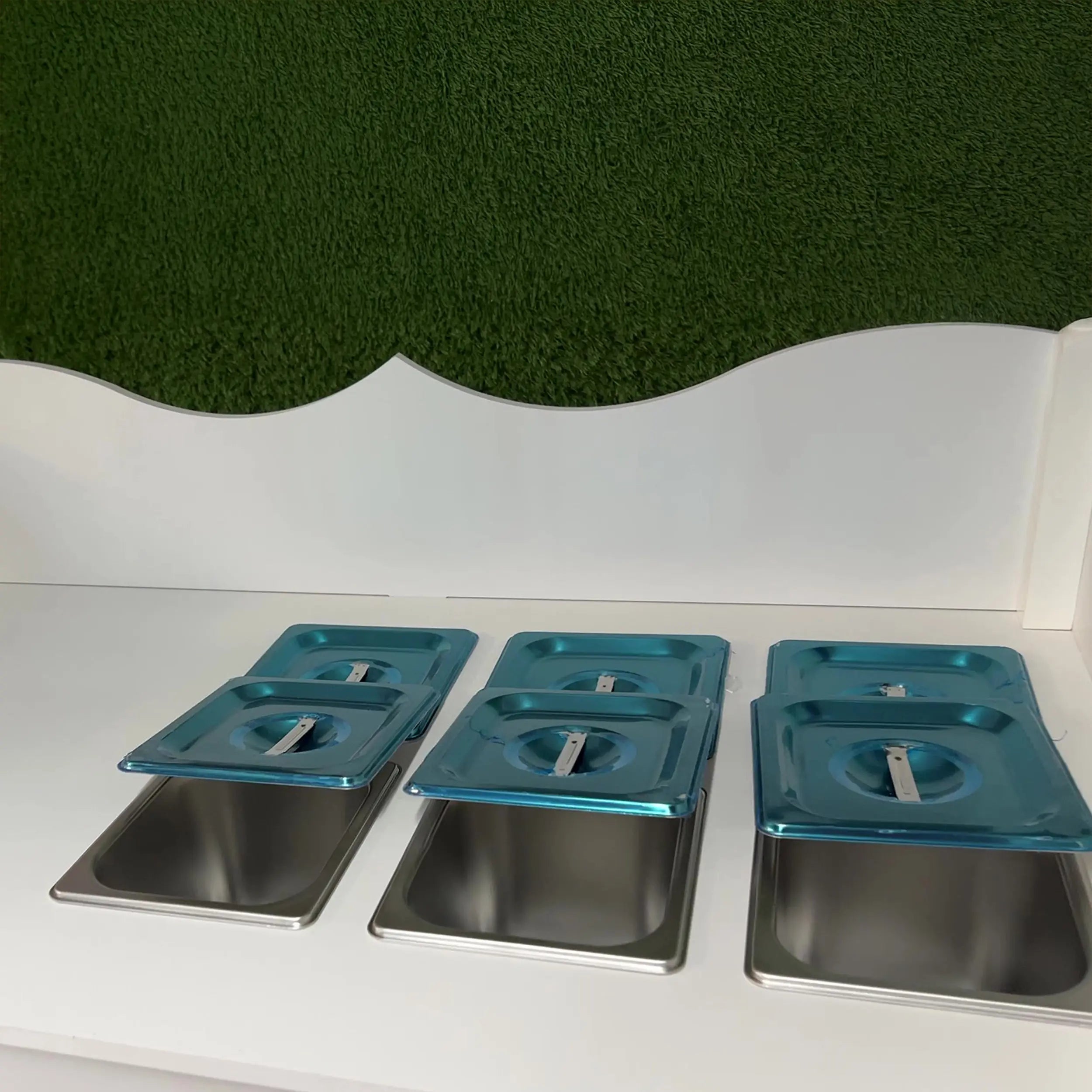 Candy Cart with Serving Containers