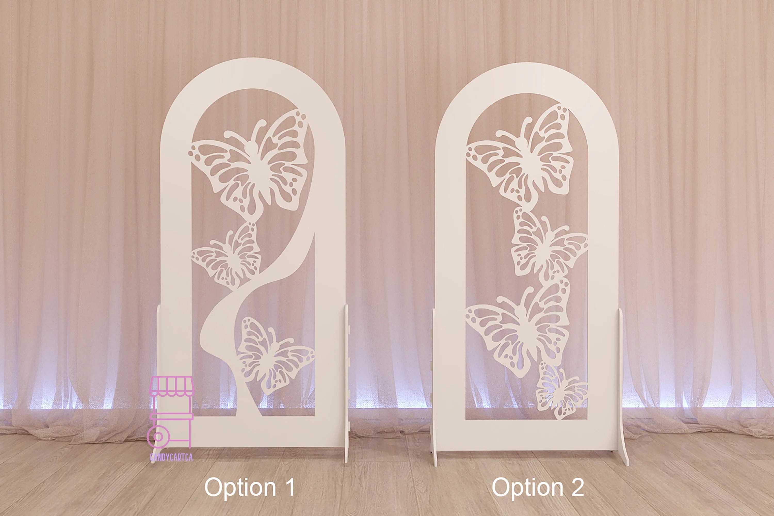 Butterfly Arch Backdrop
