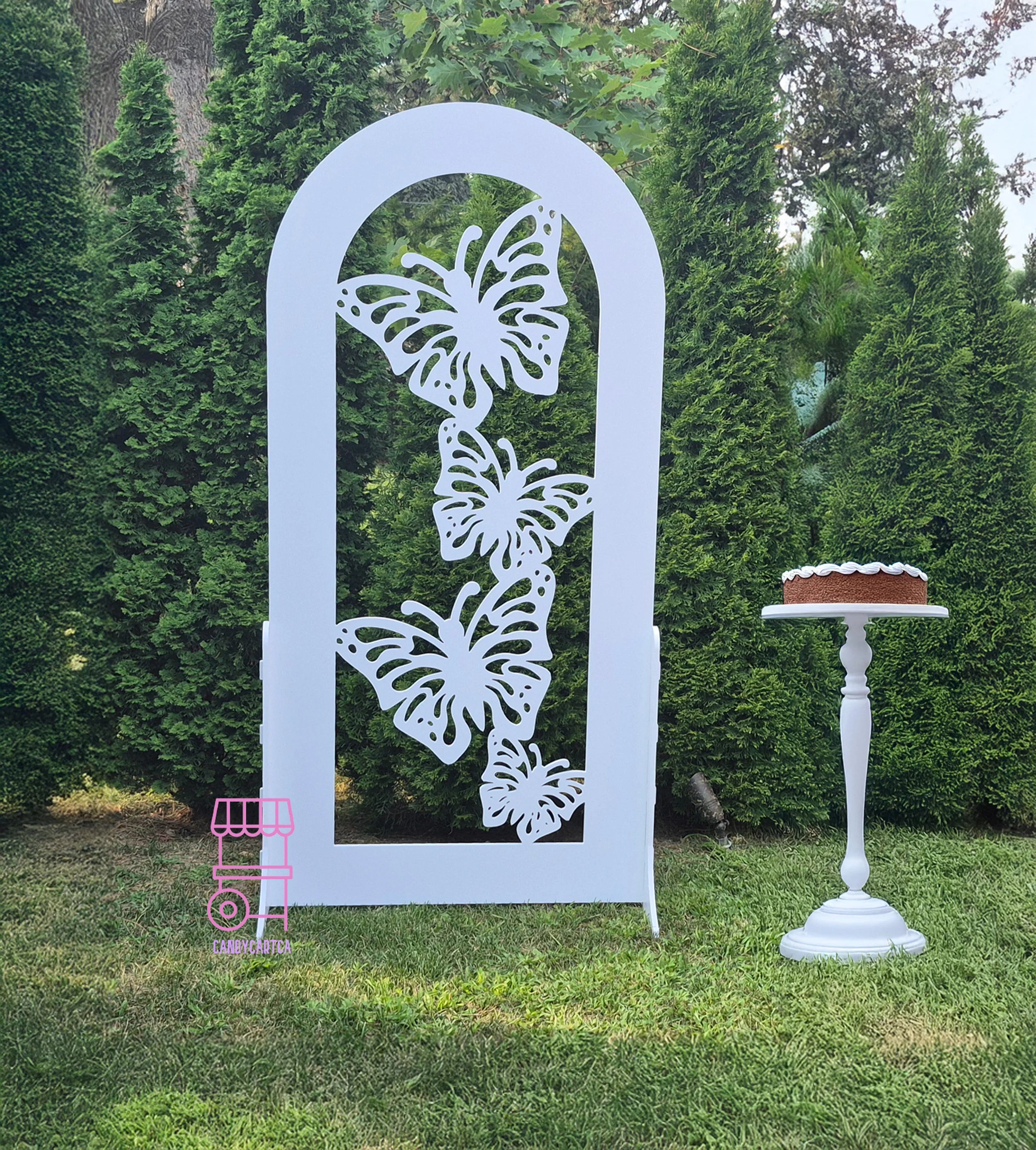 Butterfly Arch Backdrop