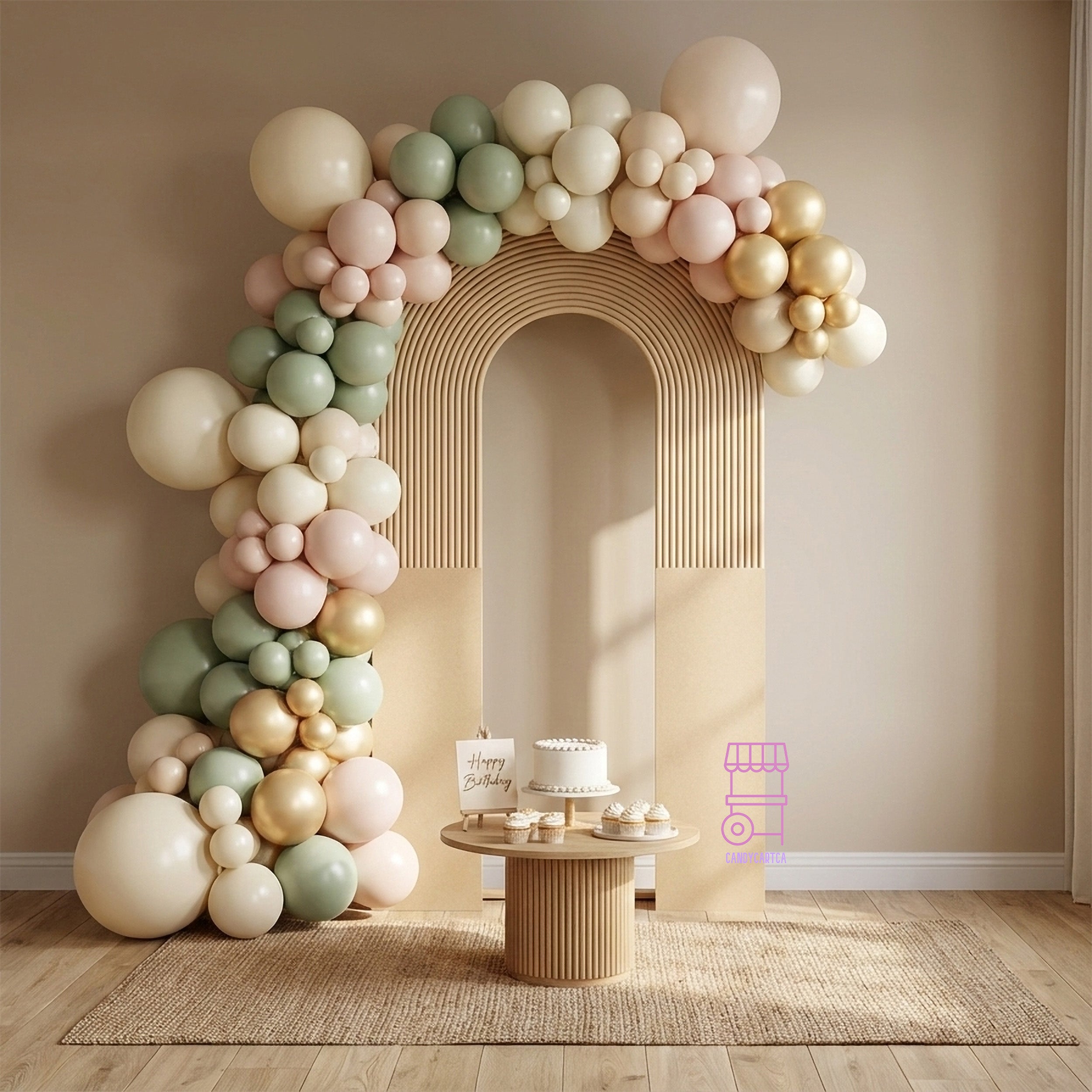 Open Ripple Backdrop