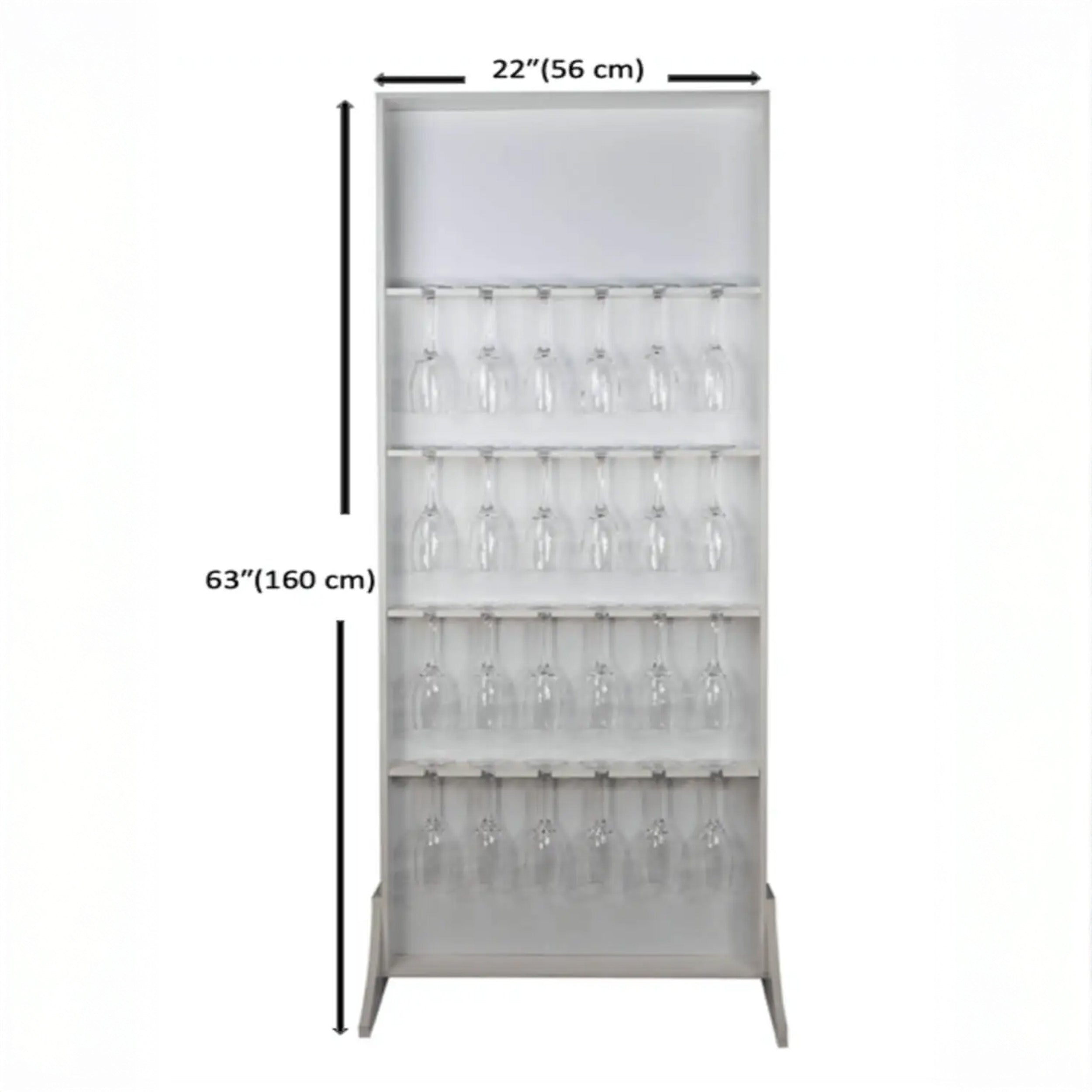Champagne Wall (24 glasses/flutes)