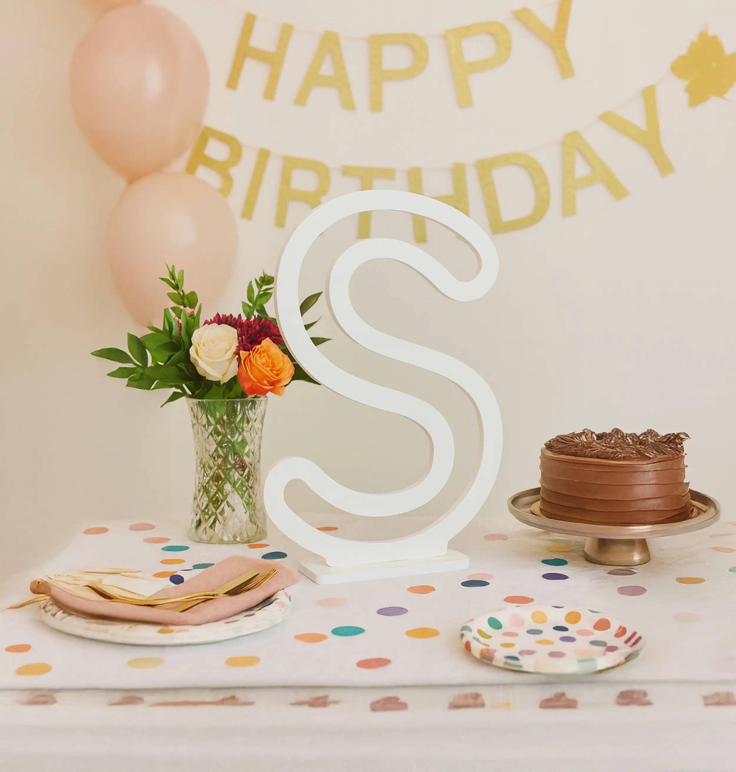 White Letters & Numbers – Customized, Modern & Stylish