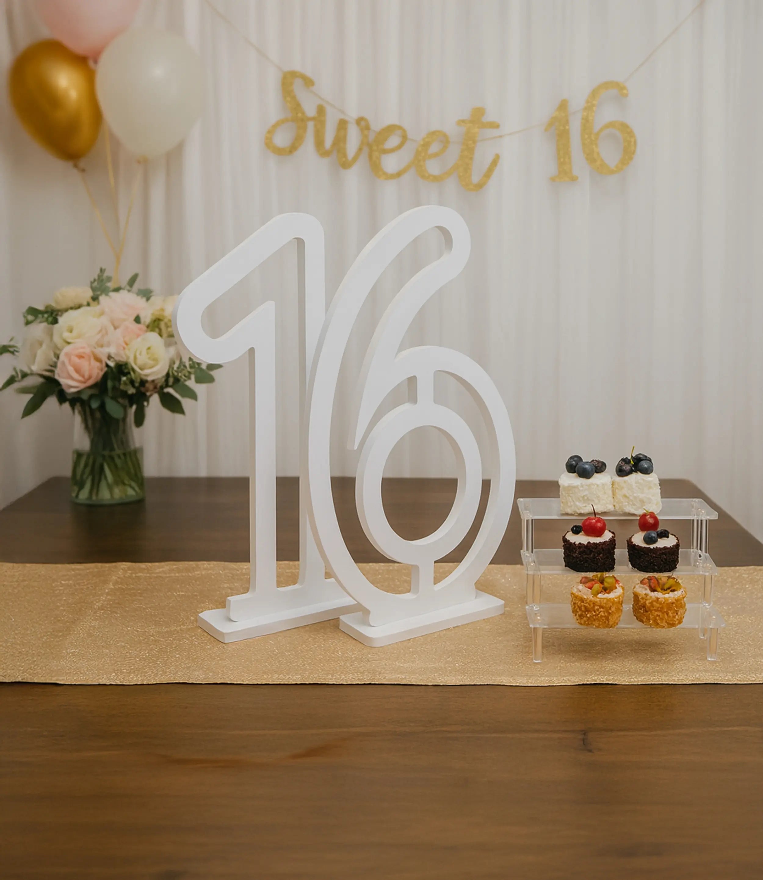 White Letters & Numbers – Customized, Modern & Stylish