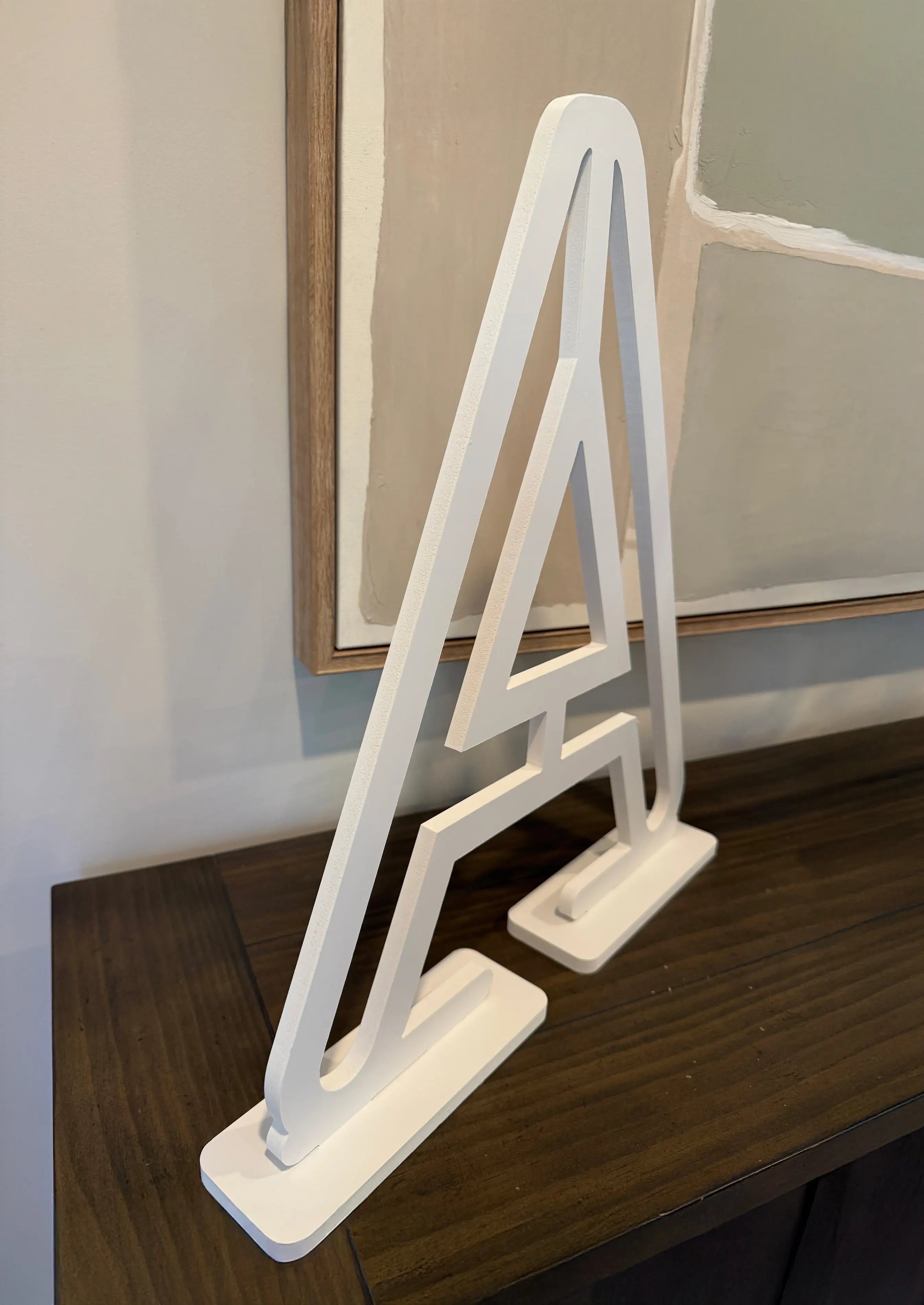 White Letters & Numbers – Customized, Modern & Stylish