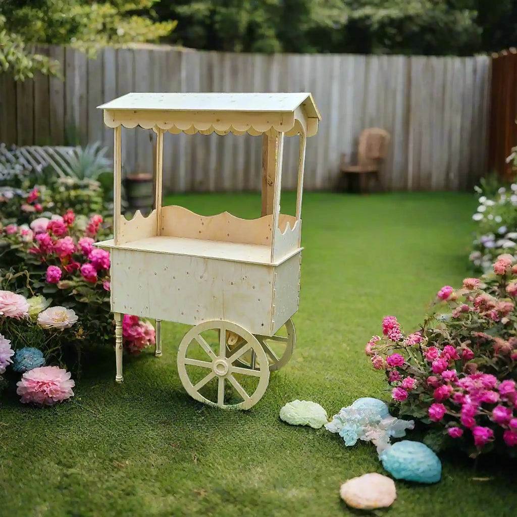 wood candy cart, Collapsible Coffee Cart, Wooden Candy Cart For Sale, Candy Cart For Sale, wooden cart, display cart, party cart, party display, wooden candy cart, wooden sweet cart