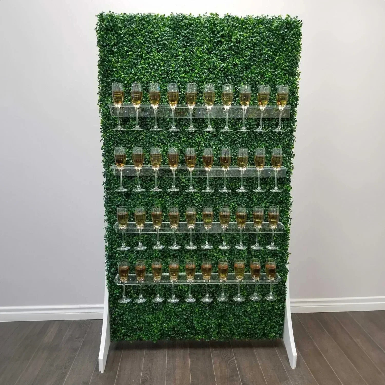 Champagne Wall (40 glasses/flutes) Wedding Ceremony Supplies.