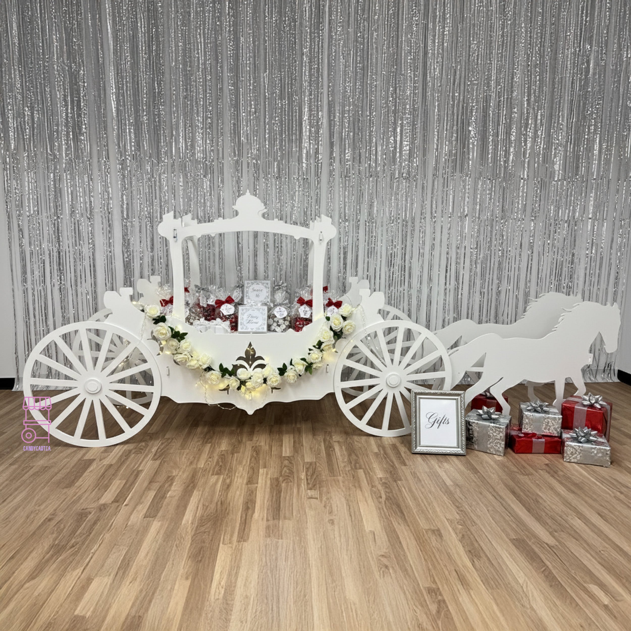 ¡Haz que cada fiesta sea mágica con un carruaje de cuento de hadas!