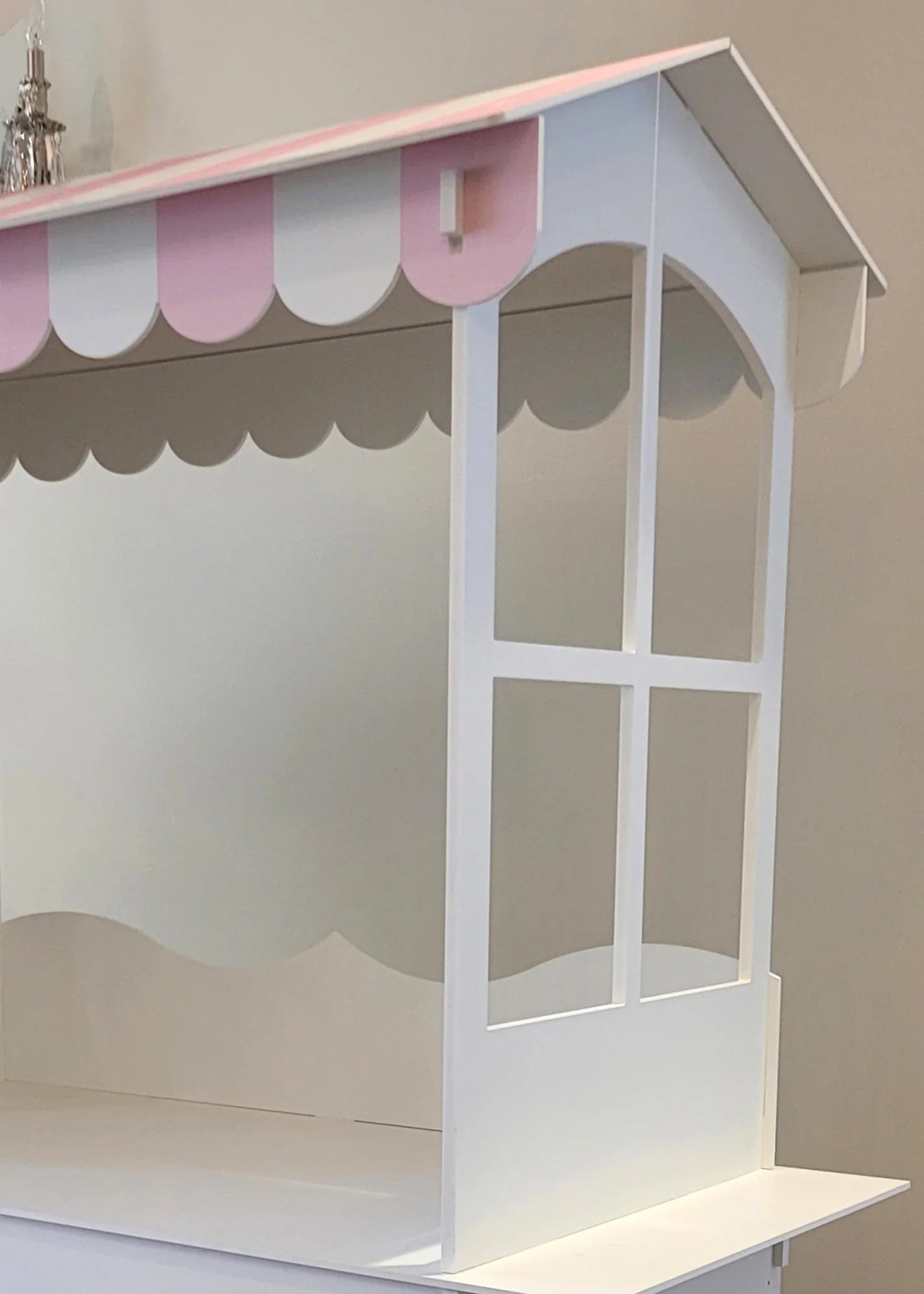 Window Style Candy Cart in Colour Pink Party Supplies.