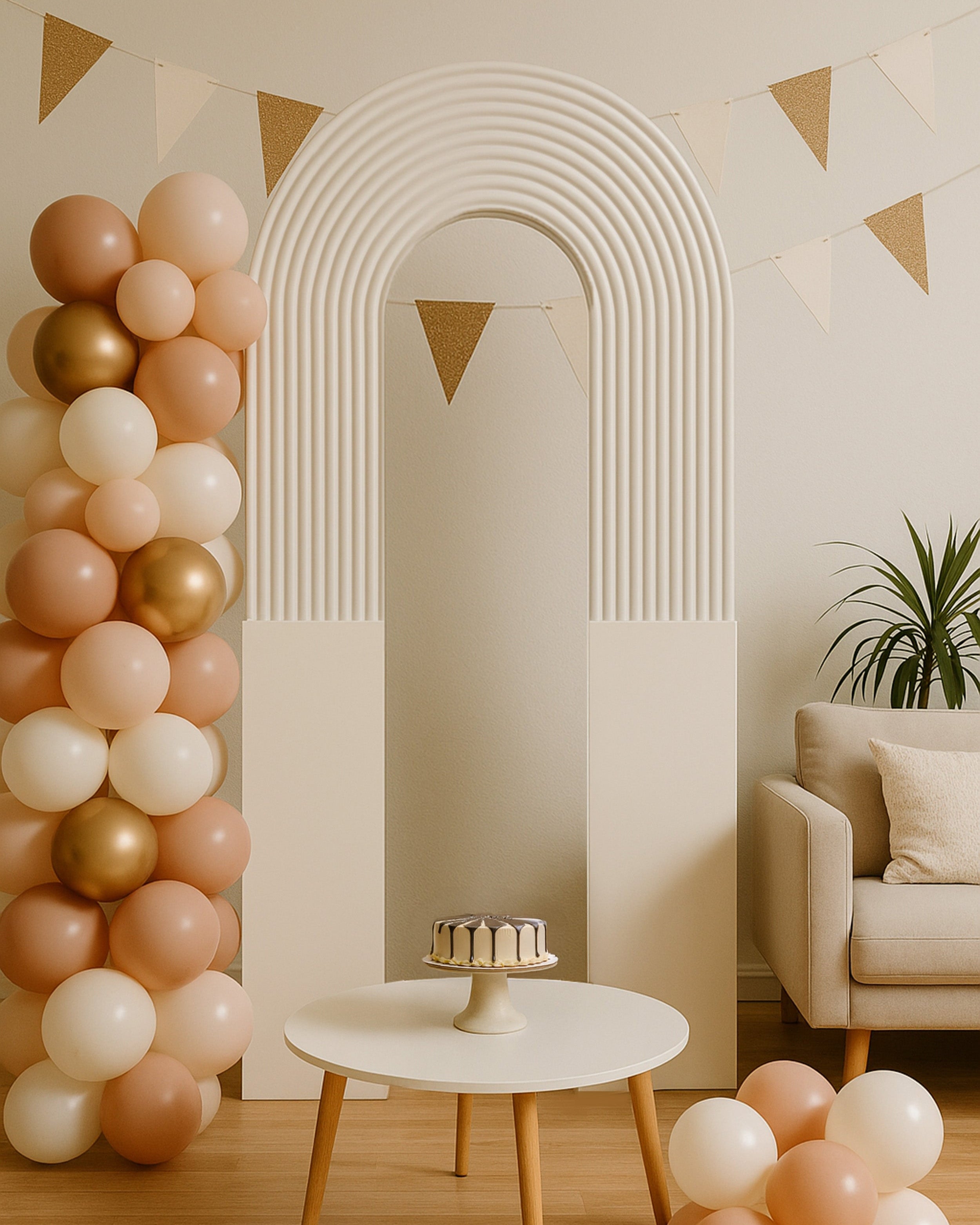 Foldable Open Arch Backdrop Party Supplies.