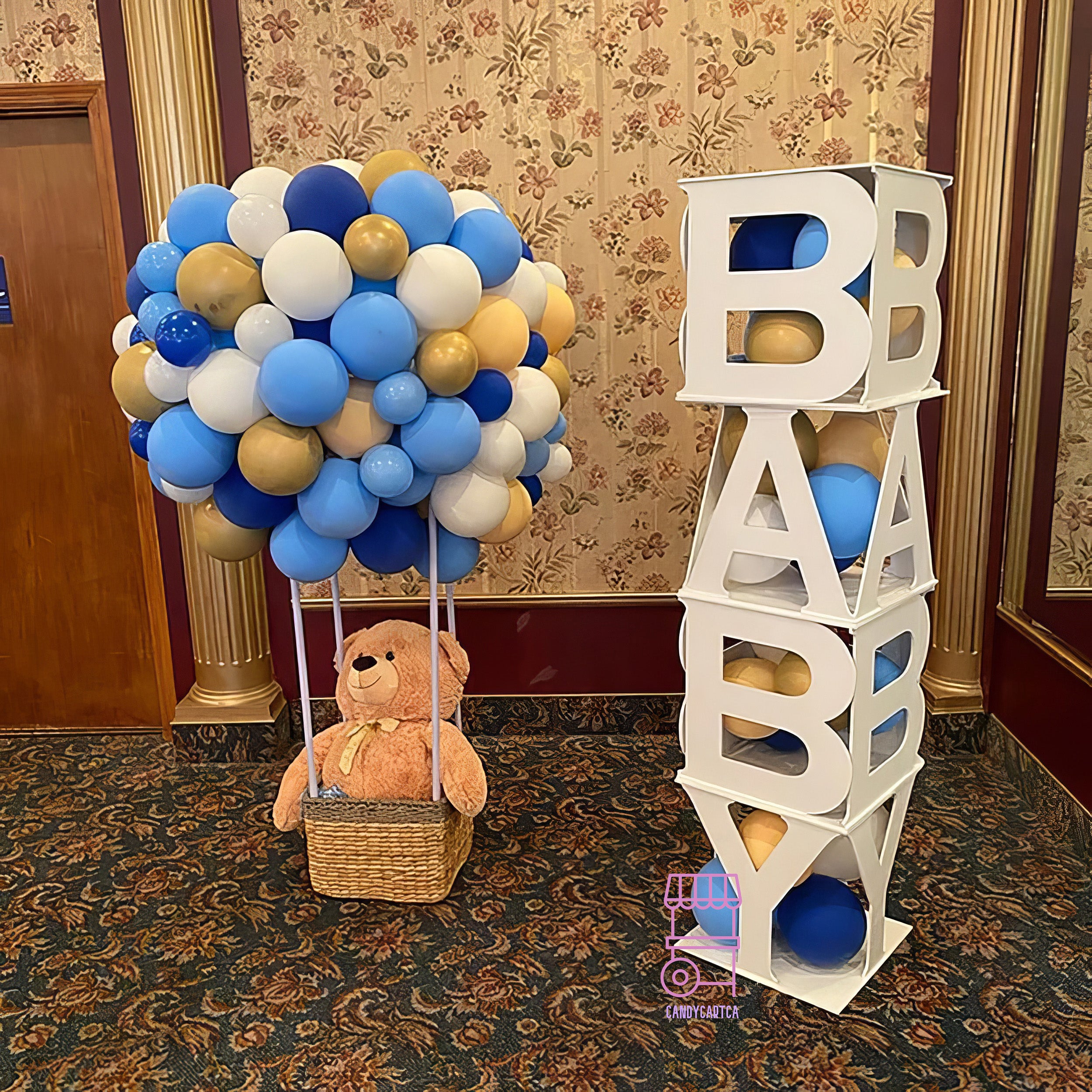 Large Baby Party Letter Cubes