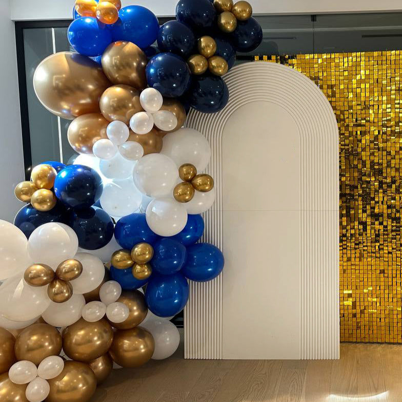 White Arch Foldable Backdrop Party Supplies.