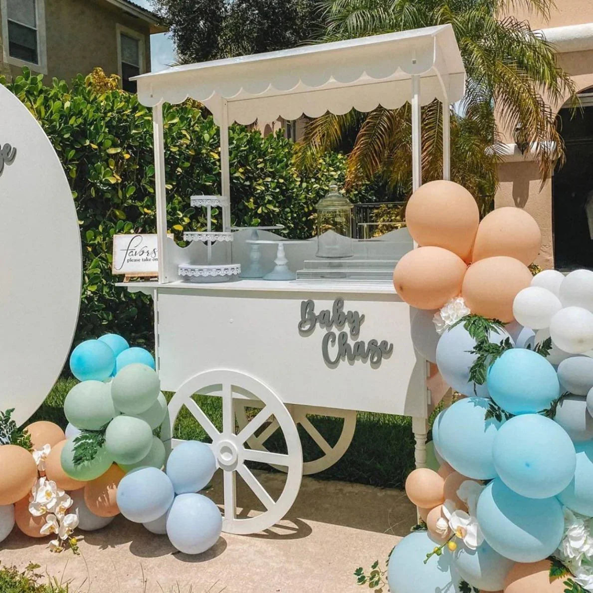 Simple Column Candy Cart .