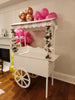 pink sweetie cart for sale, Vendor Stand Decoration, Pink Sweet Cart, Princess Party Cart, Candy Cart Rental, Dessert Bar Stand, Buy, Candy Cart for Sale 