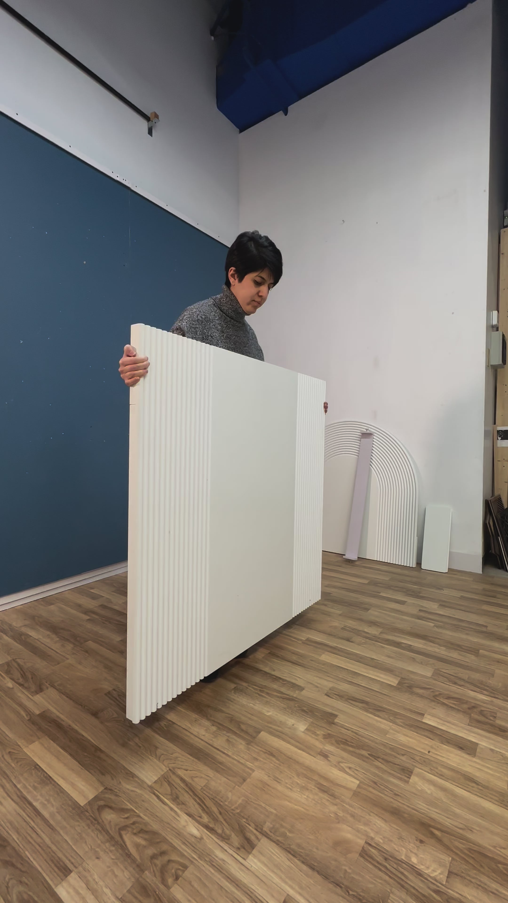 White Arch Foldable Backdrop Party Supplies.