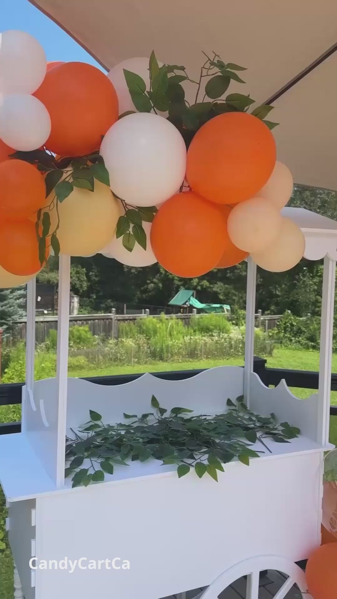 Simple Column Candy Cart .