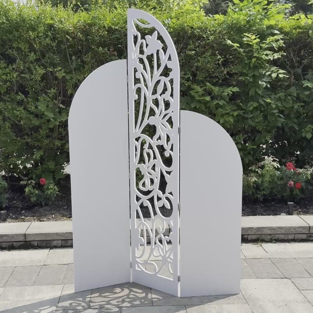 Hinged Foldable Modern Backdrop