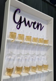 Champagne Wall, Champagne Display, Champagne Flute Holder, Drink Dispenser, Party Decor, Wedding Decor, Event Decor, Graduation Party, Corporate Event, Champagne Wall Indoor & Outdoor Use, Durable PVC Champagne Wall, Easy Assembly Champagne Wall,