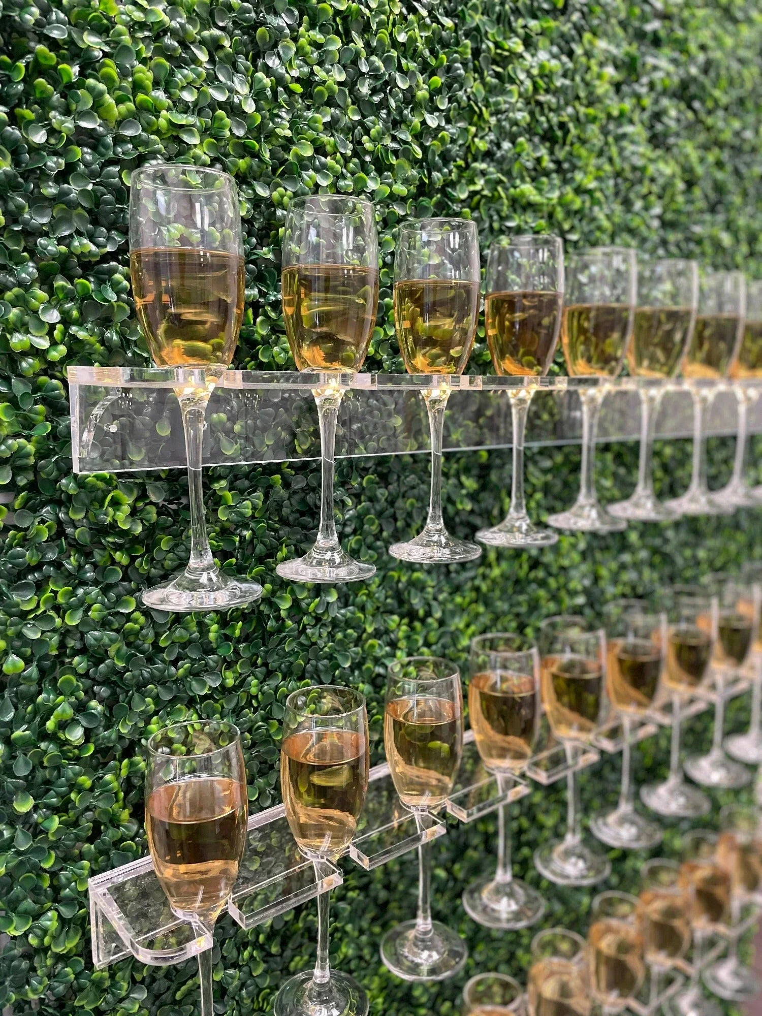 Champagne Wall (40 glasses/flutes) Wedding Ceremony Supplies.