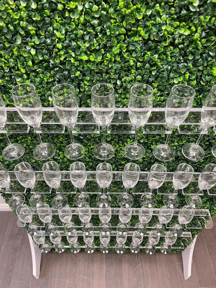 Champagne Wall (40 glasses/flutes) Wedding Ceremony Supplies.