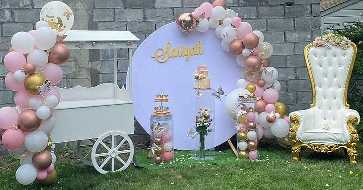 Circular Backdrop Party Supplies.