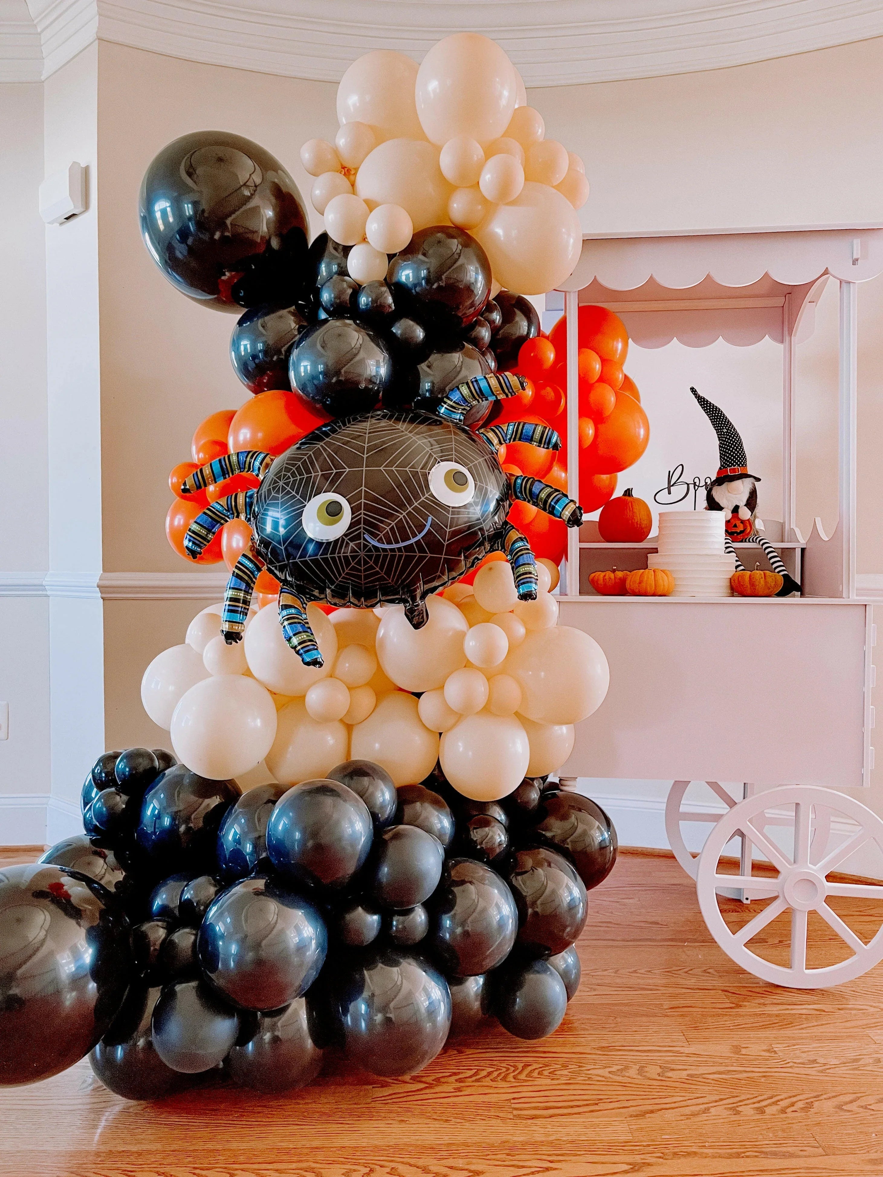 Small White Candy Cart Party Supplies.